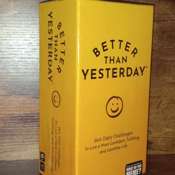New in pack Better than Yesterday 365 Daily Challenges - Picture 1 of 3